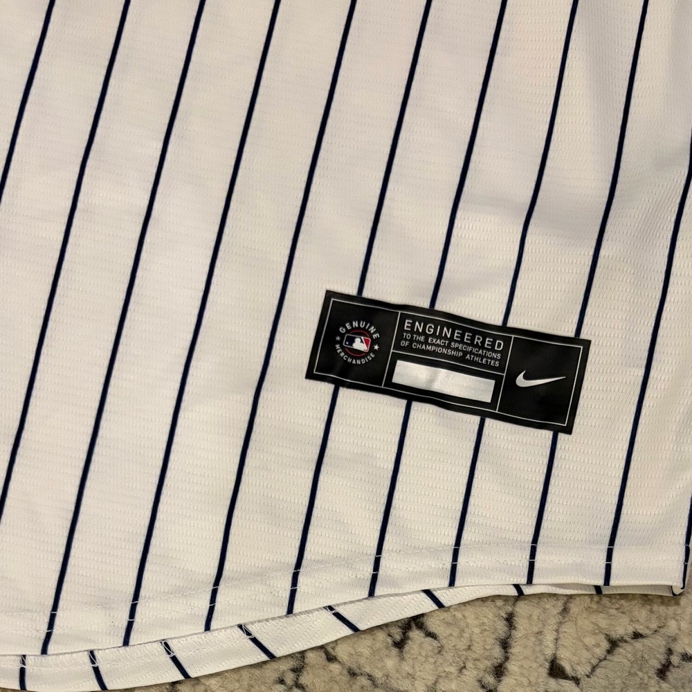 Nike Authentic New York Yankees Jazz Chisholm Jr #13 Baseball Jersey Men’s Sz XL - Picture 6 of 6